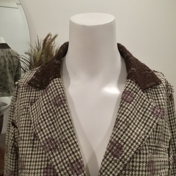 Princy By Jessica Simpson Brown Corduroy Blazer Jacket Medium - Picture 6 of 6